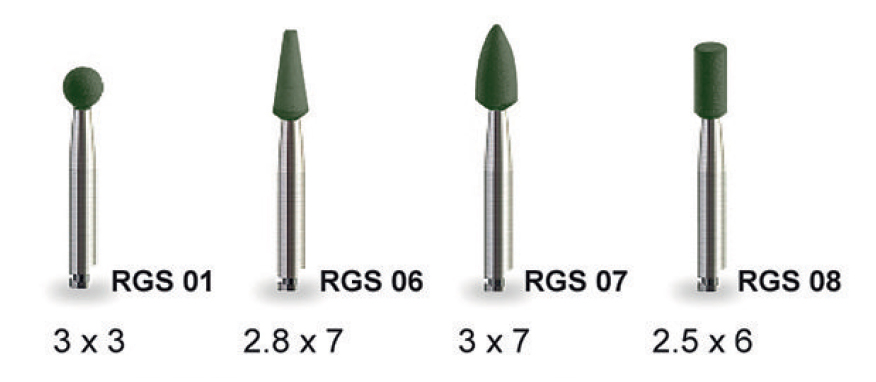 Well Will - Green Stones Polishing Bur